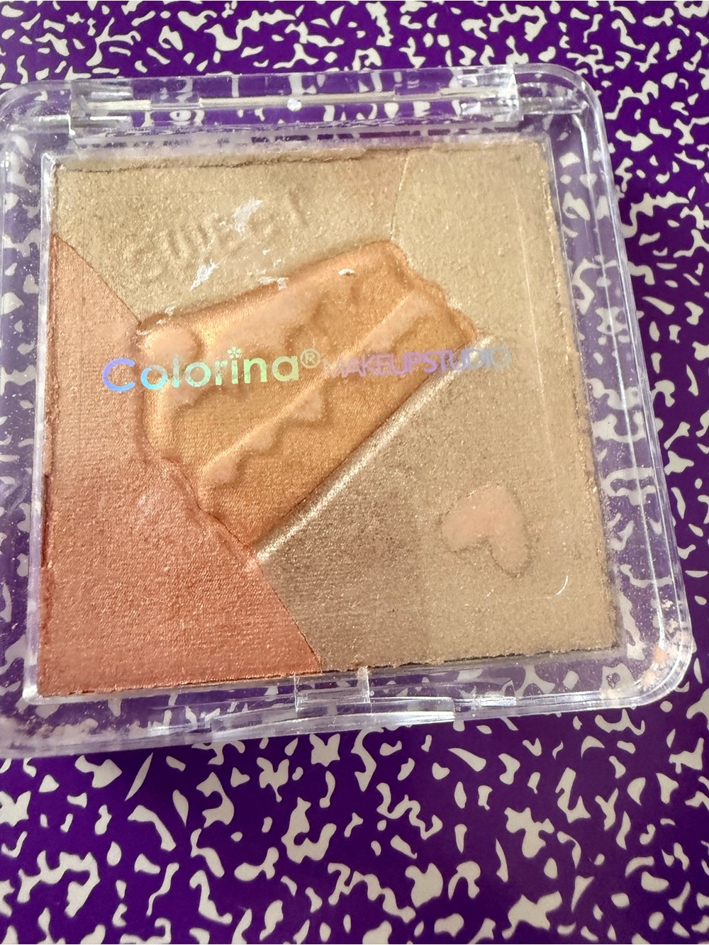 Shimmer Highlighter Trio - Peach, Champagne & Gold